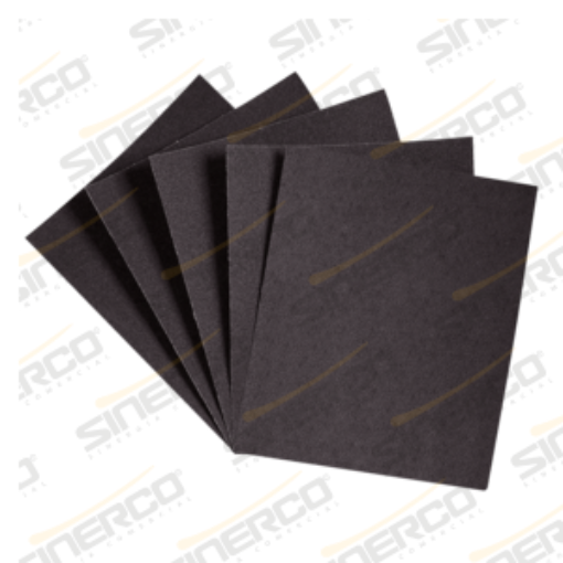 Imagen de LIJA T489 9X11" GRANO 80 NORTON EMP. 200 PZAS.