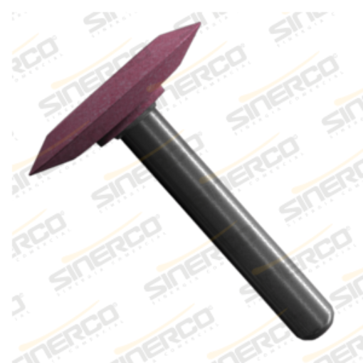 Imagen de 406 PUNTA MONTADA ROSA 88A USO GRAL 1-1/4X1/4X1/4"
