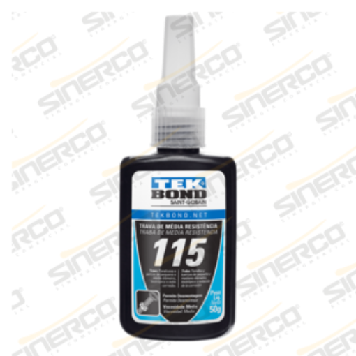 Imagen de TRABA ROSCAS BMT 115 TEKBOND 50G TUBO APLICADOR AZUL