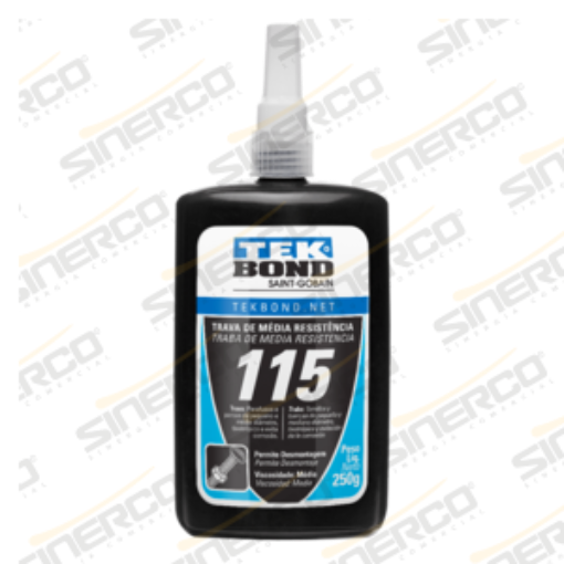 Imagen de TRABA ROSCAS BMT 115 TEKBOND 250G TUBO APLICADOR AZUL
