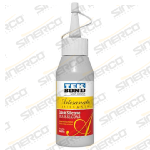 Imagen de ADHESIVO SILICONA LIQUIDA TEKBOND ARTESANIA 51/60G/ML TUBO  TRANSPARENTE