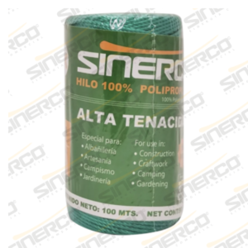 Imagen de HILO BOBINA 100 MTS.#18 VERDE - SINERCO