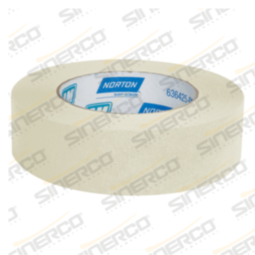 Imagen de MASKING TAPE NORTON PROFESIONAL 1/2X50 IN/YD CREMA