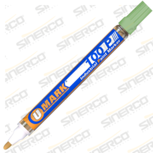 Imagen de MARCADOR VERDE CLARO 100P U-MARK