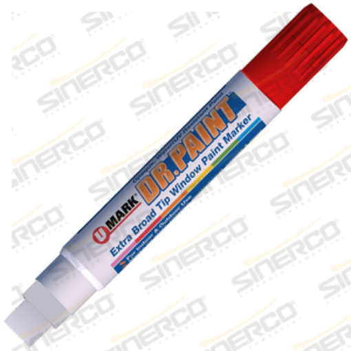 Imagen de MARCADOR DR. PAINT U-MARK ROJO