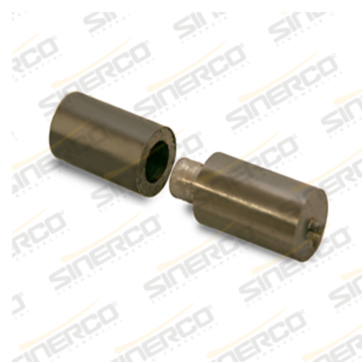 Imagen de BISAGRA TUBULAR NEGRA DE 3/8" PAQ. C/100 PZAS