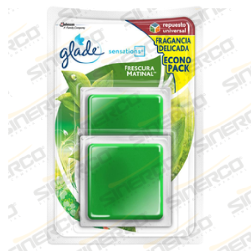 Imagen de GLADE SENSATIONS GLASS REP 8G2PK MANANA FRESCA