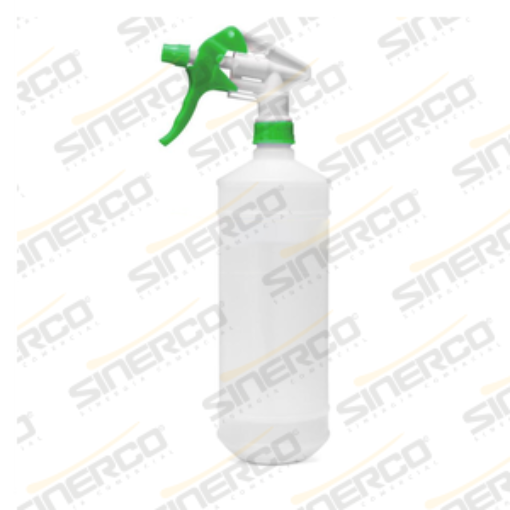 Imagen de ENVASE 1LT C/ATOMIZADOR USO RUDO BLANCO C/VERDE