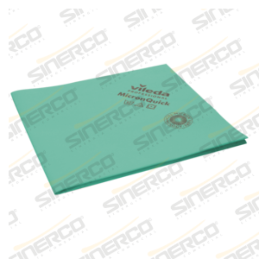 Imagen de VILEDA PRO PAÑOS MICRONQUICK MICROFIFRA 5 PZ VERDE