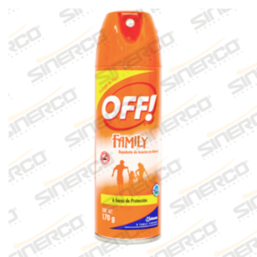 Imagen de REPELENTE DE INSECTOS OFF! TROPICAL AEROSOL 170G