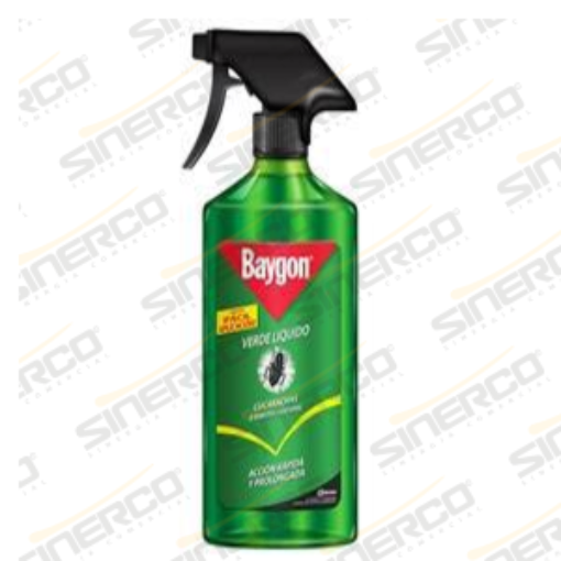 Imagen de INSECTICIDA BAYGON VERDE LIQUIDO TRIGGER 480ML