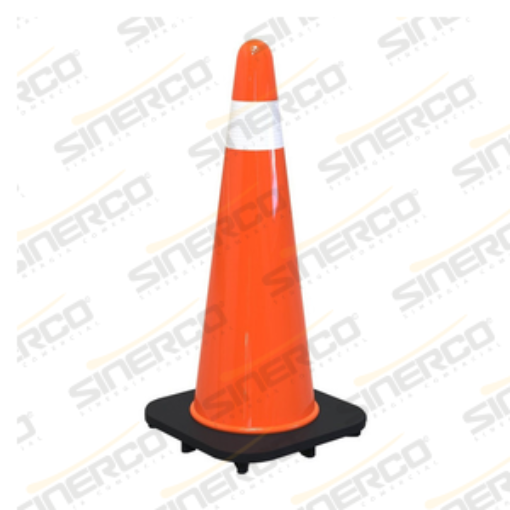Imagen de CONO PARA TRAFICO DE 91CM PVC CON 1 REFLEJANTE