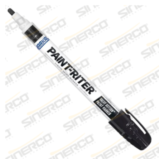Imagen de MARCADOR PARA METAL 096823 NEGRO MARKAL