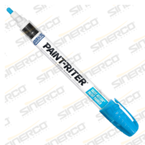 Imagen de MARCADOR PARA METAL 096835 AZUL CLARO MARKAL