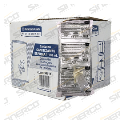 Imagen de KCP 94518 SANITIZANTE EN ESPUMA LIBRE ENJUAGUE BASE ALCOHOL PROPIETARIO AUTOMATICO 1100 ML